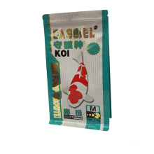 Customized Design Side Gusset Top Grade Laminated Plastic Zip Lock Packaging Bags For Fish Food/Feed